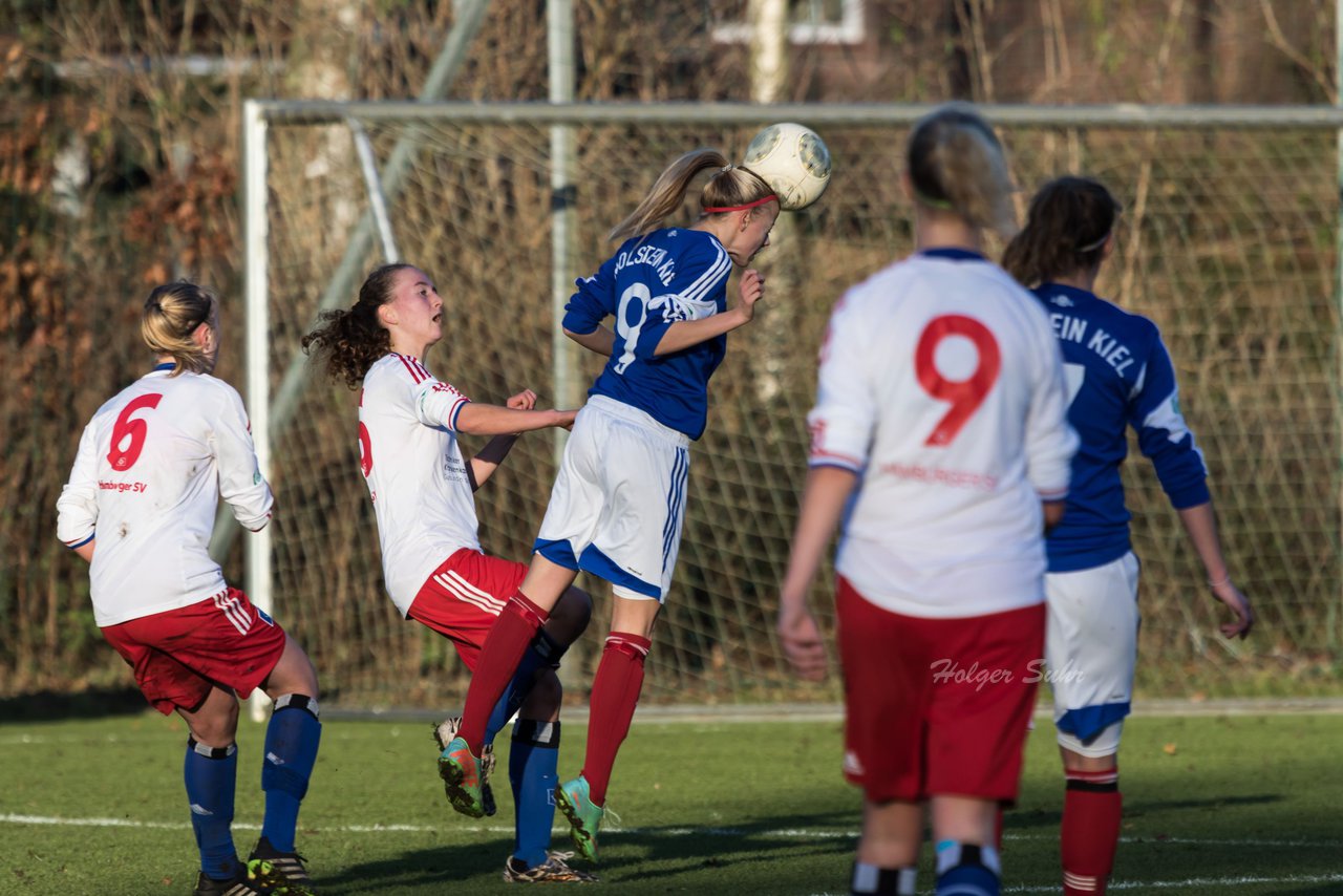 Bild 71 - B-Juniorinnen Hamburger SV - Holstein Kiel : Ergebnis: 0:1